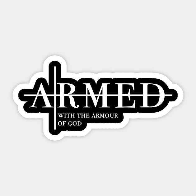 Armed Sticker by goodlifeapparel